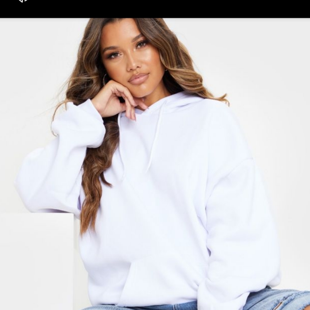 Over size pull over sweater